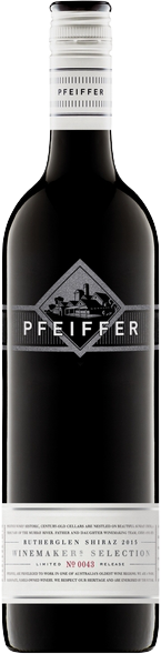 Pfeiffer Wines Winemakers Selection Rutherglen Shiraz 2015